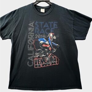 Ventura BMX Black Graphic Tee